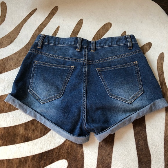 London Jean high waist jean shorts - Picture 2 of 3